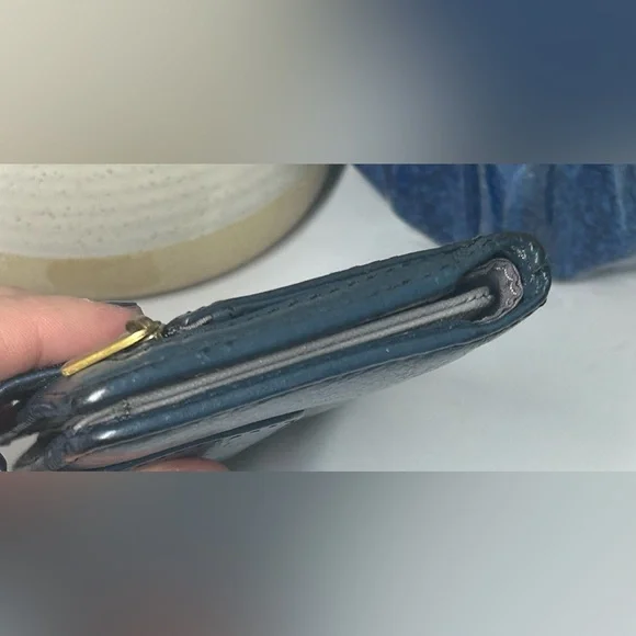 Fossil Teal and Dark Blue Wallet Duo - Picture 8 of 15